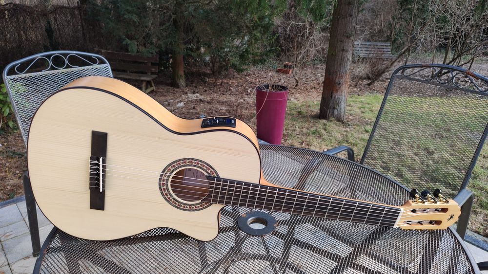 NOWA Flamenco Principio CA-PM FE ManRodriguez gitara elektroklasyczna