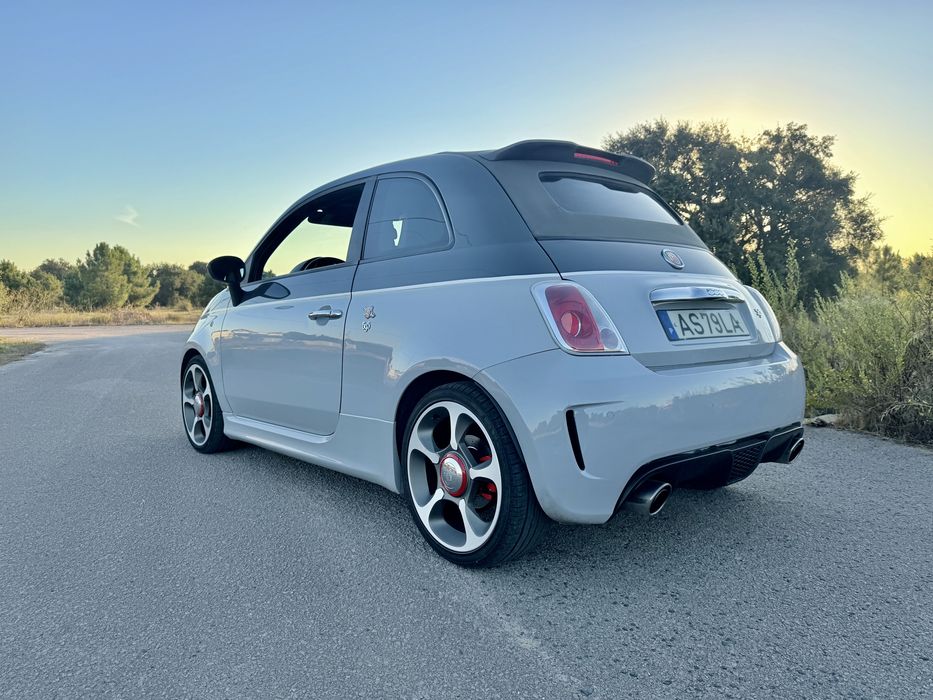 Fiat 500 abarth cabrio — fotografia 3