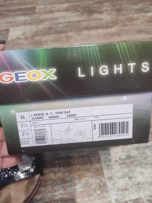 Geox sandałki świecące roz.35