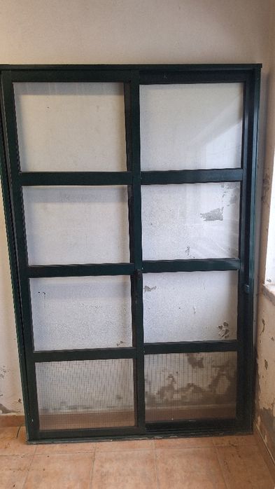 Janelas e porta de aluminio