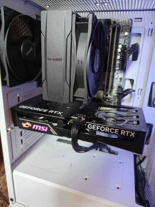 Компьютер на Ryzen 5 5500 и Rtx 5060 8 Gb MSI, на Гарантии