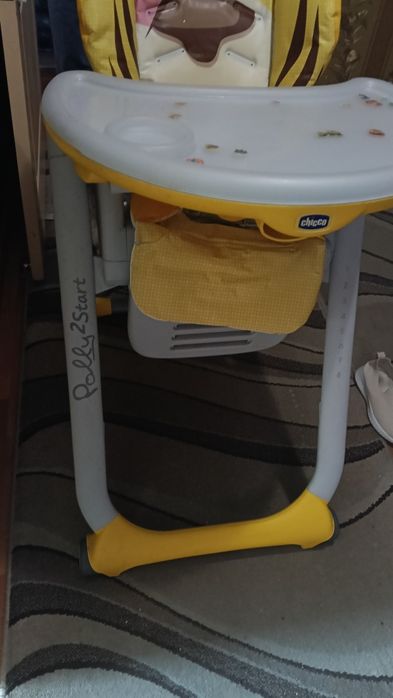 Стільчик для годування Chicco Polly 2 StartStart 4W Жовтий