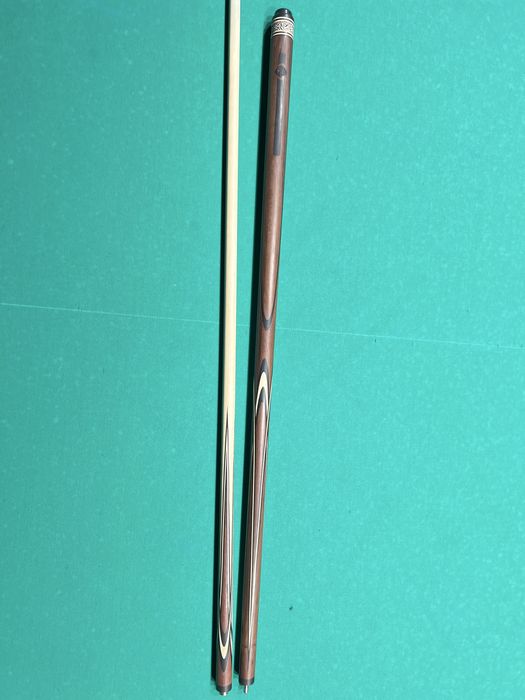 Бильярдный кий Цветок Гомбейро+ черный граб 4 лучевой напряженный AS