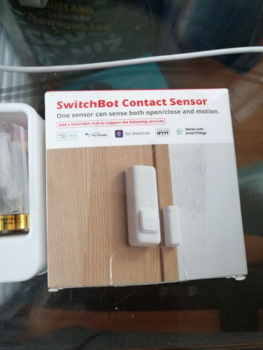 SwitchBot Czujnik styku okiennego na drzwiach, bezprzewodowy