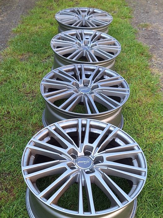 Темно сірі литі диски R18 VW ID4 Passat Alltrack B8 Tiguan 2