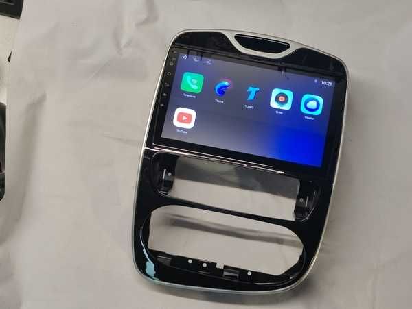 Rádio Renault Clio 4 - Android 13 – 2 DIN GPS WIFI - Novo Garantia