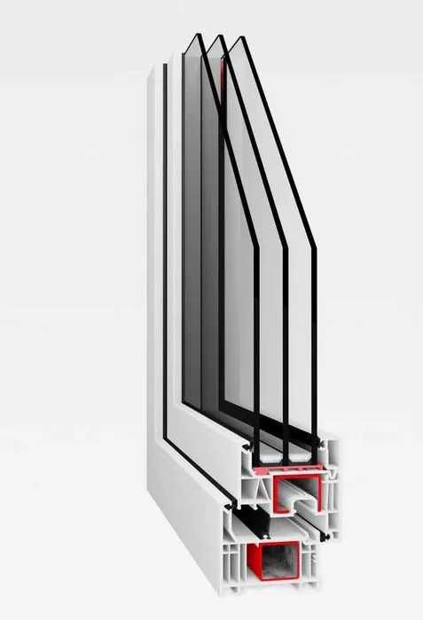 Okno PCV NOWE - 2 szt