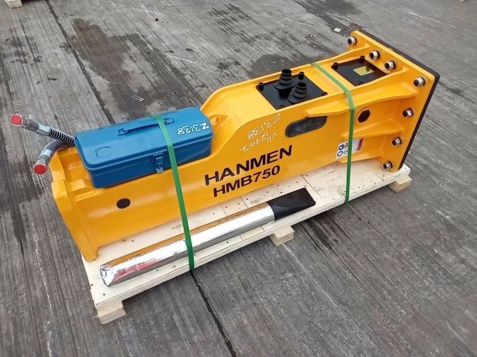 Wyprzedaż ! Młot wyburzeniowy hydrauliczny HANMEN HMB750 waga 480 kg koparka 7-9 tony