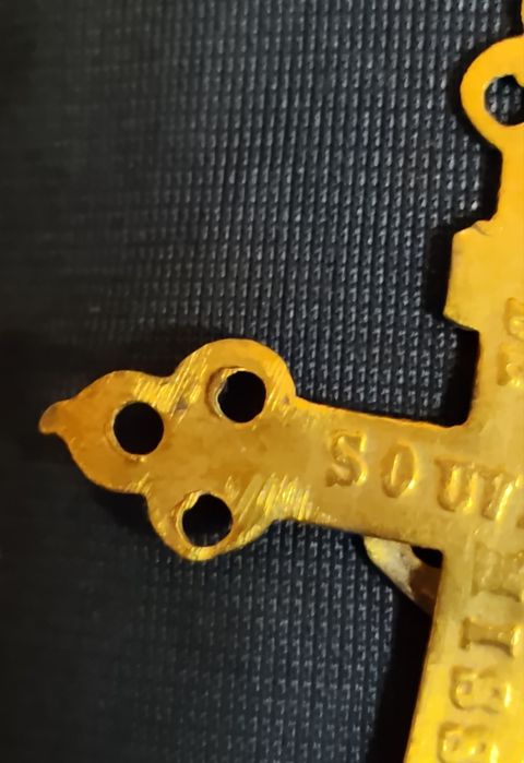 Crucifixo Antigo "Souvenir de la Mission" (Finais do Séc. XIX / Inícios do Séc. XX)