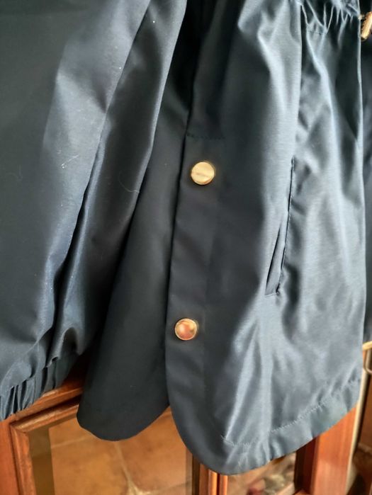 Parker Impermeável Senhora Azul Marinho - Nova