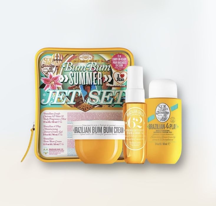 Набір для тіла Sol de Janeiro Bum Bum / Beija Flor Jet Set
