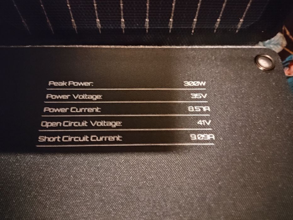 Painel solar portátil genergy 300w