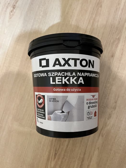 Axton gotowa szpachla naprawcza super lekka 1l
