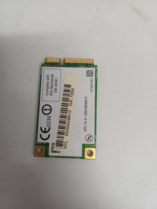 Karta Wifi do laptopa Toshiba Satellite A200-1AX.