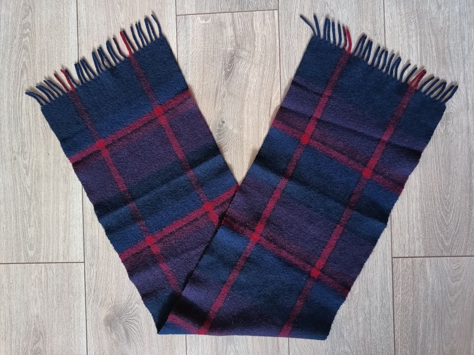 Wełniany szal w szkocką kratę Pure Lambswool
