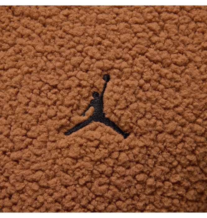 Оригінал! Зіп Худі Jordan Sherpa (коричневе) (S, M, L)