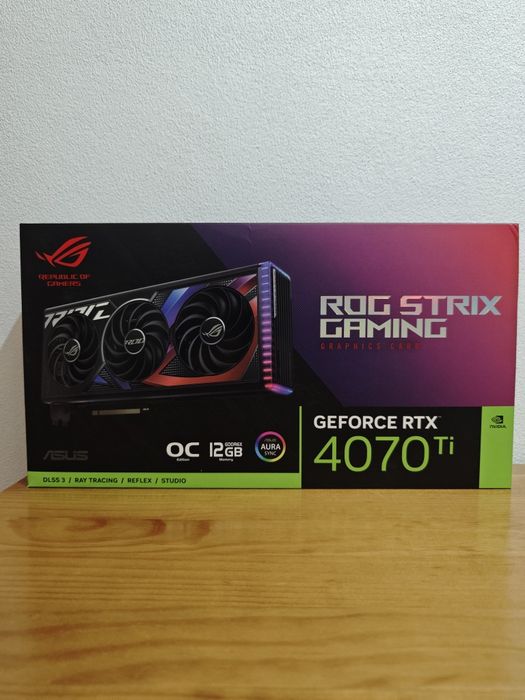 ASUS Rog strix RTX 4070 ti OC 12 GB Palmela • OLX.pt