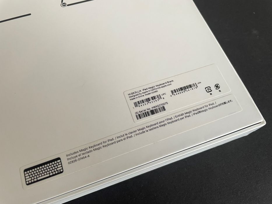 Ipad Magic Keyboard Black 12.9