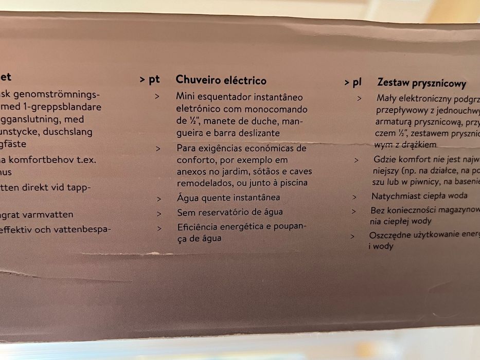 Chuveiro Elétrico Novo com Garantia 2 anos