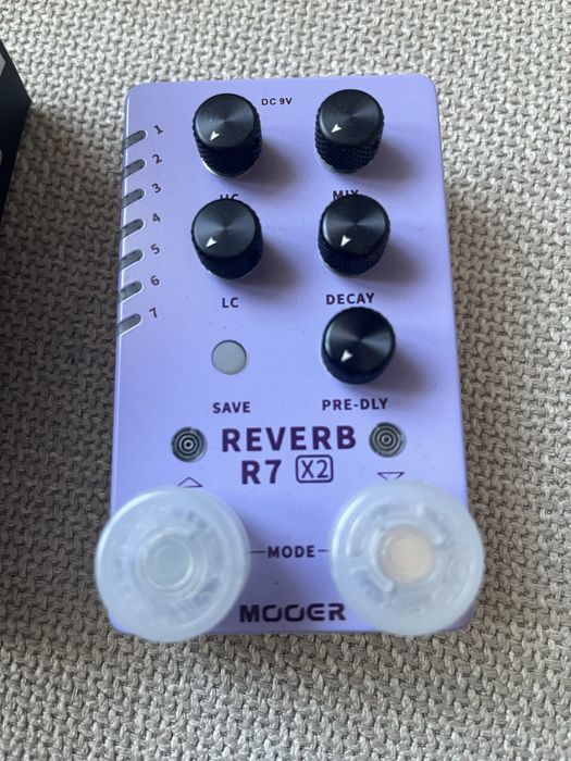 Pedais Reverb e Delay Mooer