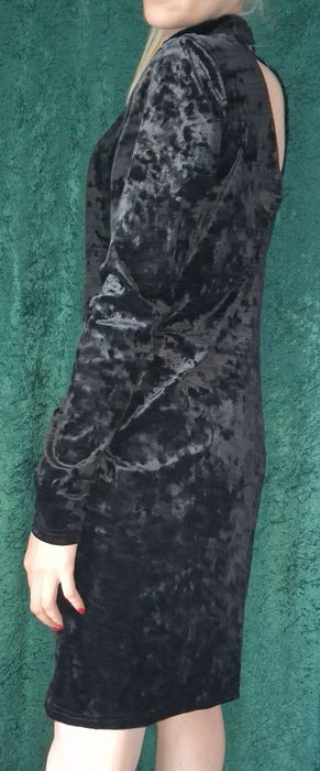 Czarna sukienka Pieces L