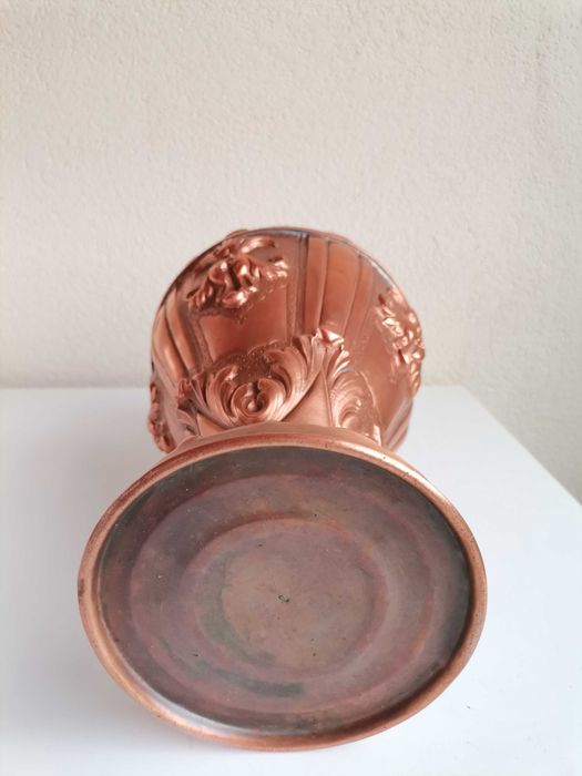 Jarrão em cobre (para flores)