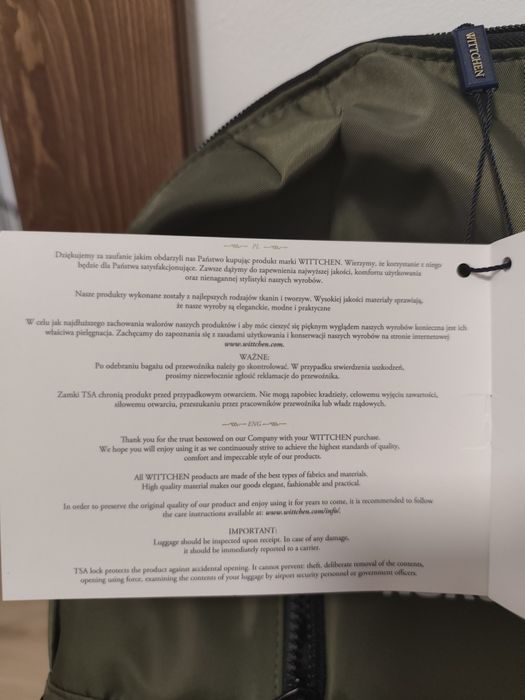 Plecak firmy Wittchen