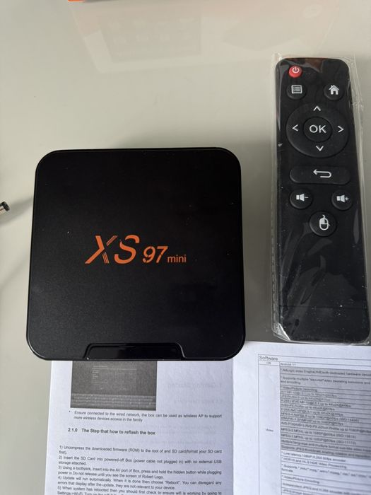 Android TV box Смарт ТВ бокс андроид приставка XS 97 mini  2/16