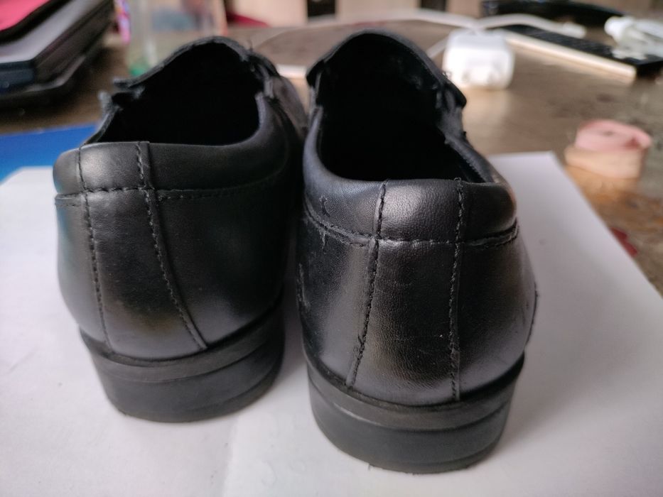 Eleganckie pantofle komunijne  chłopięce