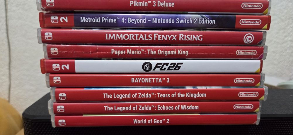 Nintendo switch 2 + 9 jogos