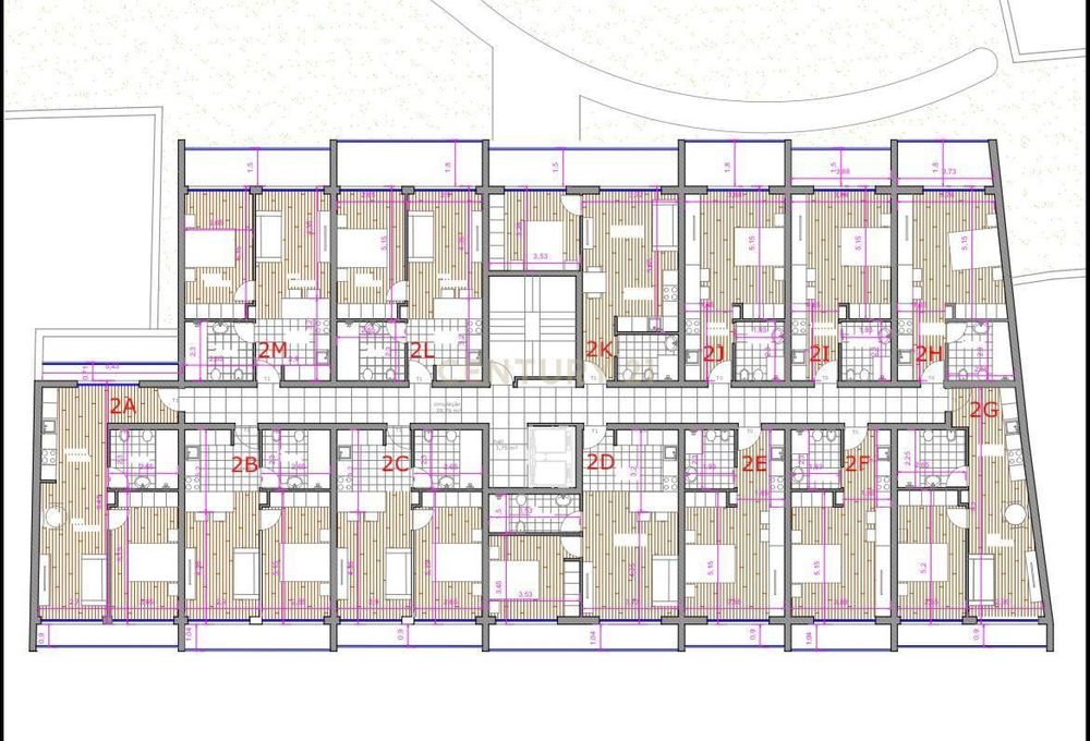 Apartamento T1 NOVO em São José de São Lázaro - Braga Edifício das Tor