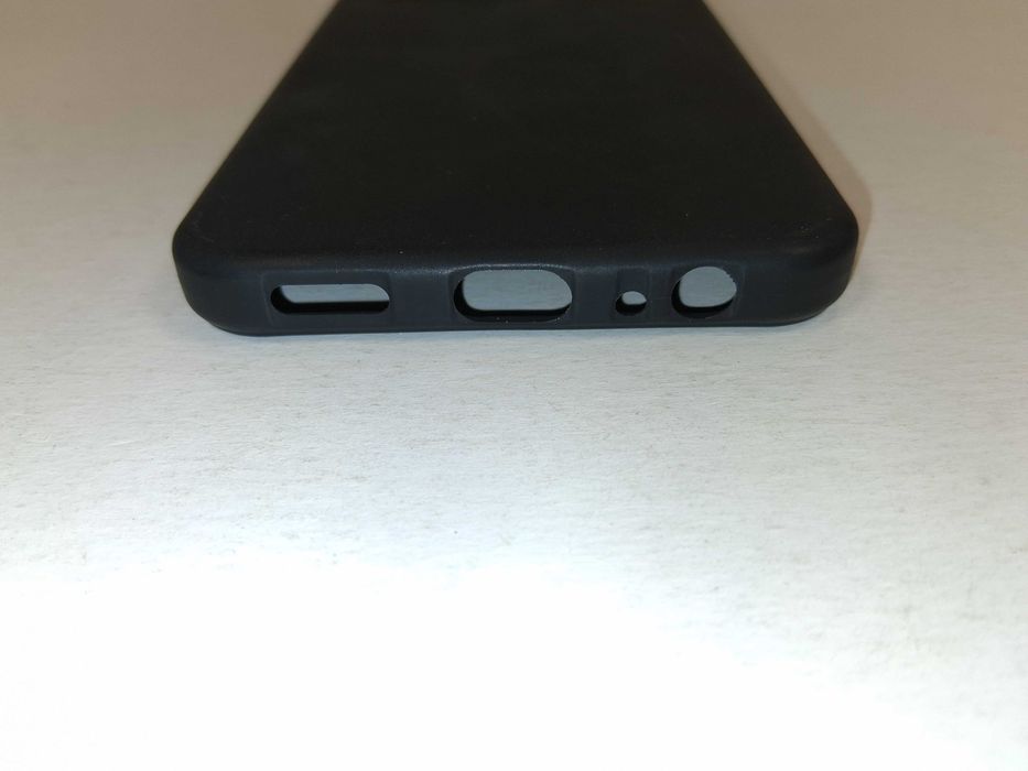 Z058 Etui Do Ulefone Note 16 Pro Czarny Silikon + 2x Szkło Hartowane