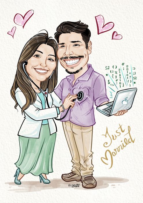 Caricaturas digitais/ Desenho Cartoon/ Ilustração.