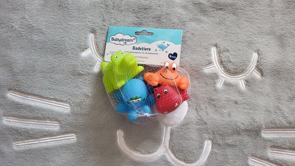 BABYDREAM NOWE Zabawki do kąpieli zwierzątka