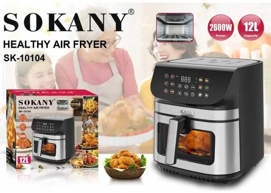 Аэрогриль zepline 4200 Вт  Безмасляна Фритюрниця Електрична Мультіпічь