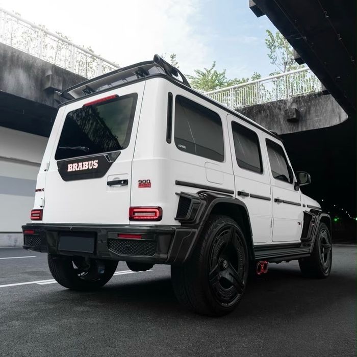 Обвес BRABUS ROCKET 2026 Карбон для Mercedes G-Class W464 W465 насадки, диски, накладка на капот, люстра, спойлер, рамка решетки