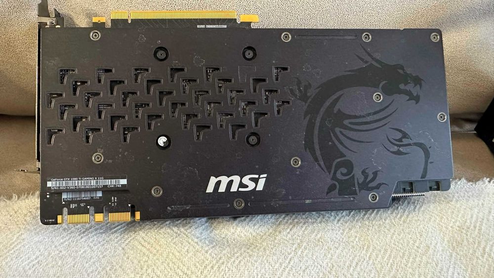 Karta graficzna MSI GeForce GTX 1080 Ti 11GB – 100% Sprawna