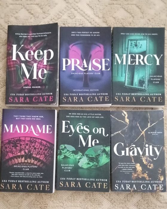 Pack 6 livros da Sara Kate em inglês