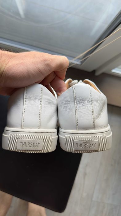 Продам білі кеди Thursday Premier Low Top, 48/49 розмір, устілка 32 см