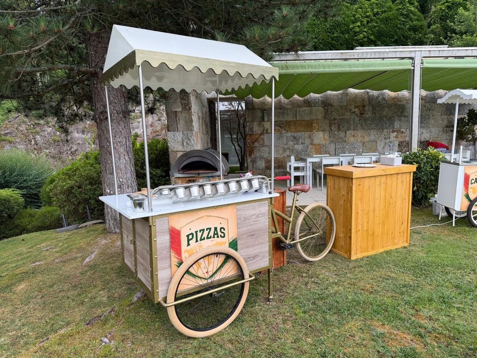 Ativação Marcas - Carrinhos:Pipocas. Hotdog.Algodão.Gelados.Pizzas.Crepes.Waffles