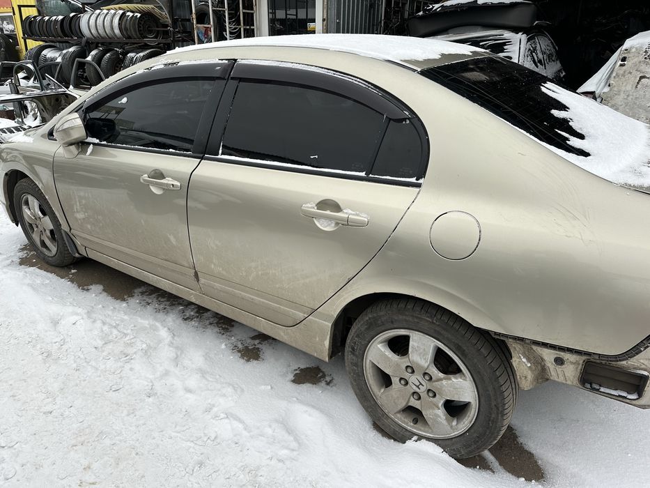 Хонда Сивик после  ДТП на ходу