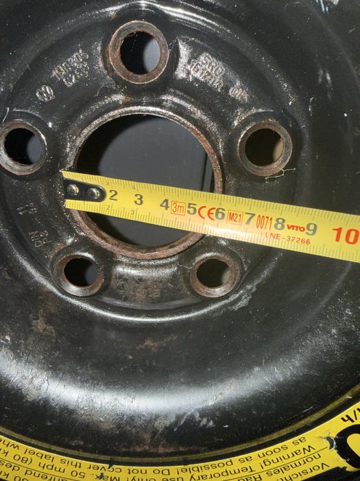 Pneu suplente VW