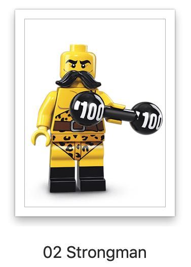 Lego 71018 - Minifigures Series 17 - #2 Strongman