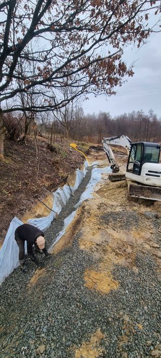 Uslugi koparkami gasienicowymi wozidlami