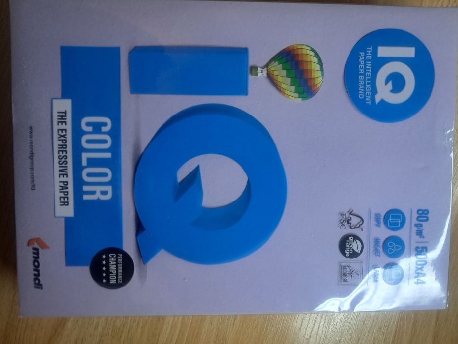 Папір А4 білий, кольоровий