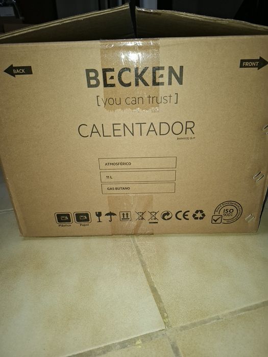 Esquentador para gás butano