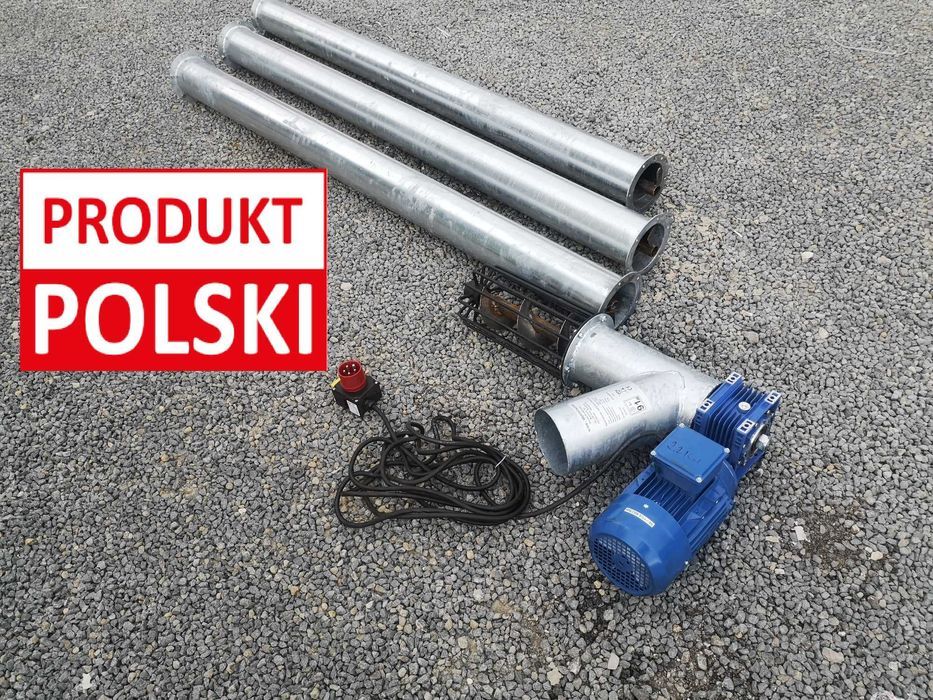 Żmijka do zboża-rura ocynkowana-przenośnik zbożowy 110/140/160/180/220