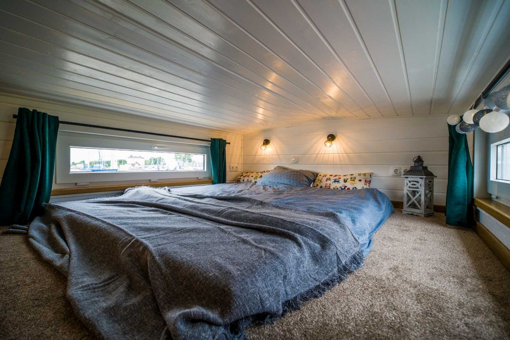 Domek mobilny na kołach,  Tiny House 3,5 tony , bez pozwolenia