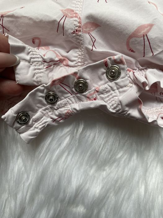 C&A Krótkie Bawełniane Ogrodniczki  rozmiar 98 cm