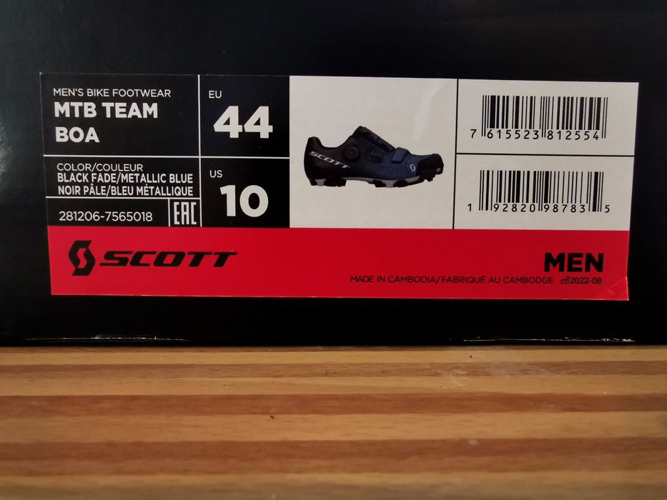 Sapatos De Ciclismo Mtb Scott Team Boa
